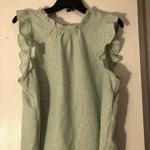 Woman’s sleeveless blouse